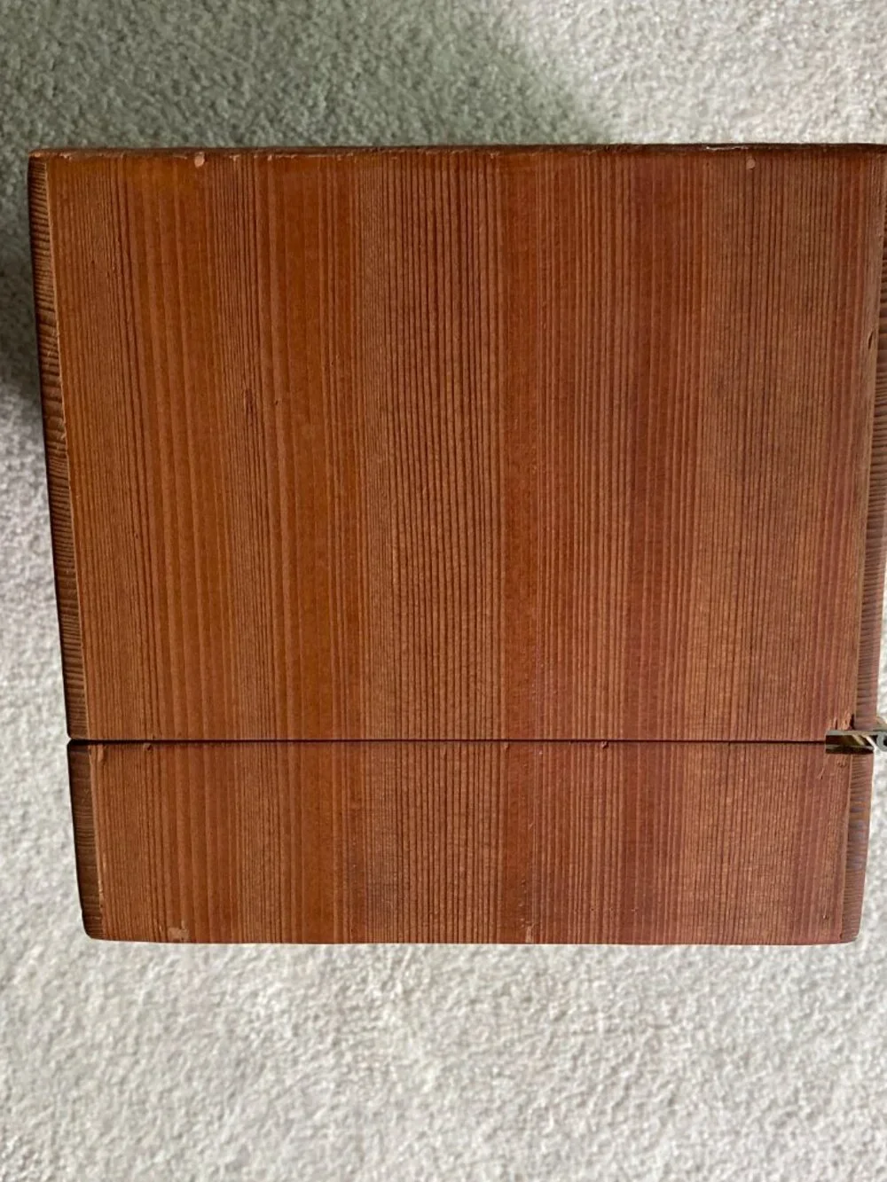 Vintage Wooden Jewelry Box